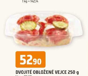 DVOJITÉ OBLOŽENÉ VEJCE 250 g 