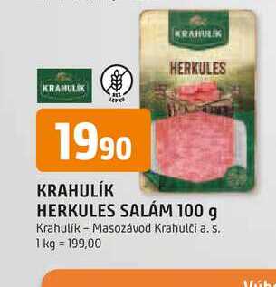 KRAHULÍK HERKULES SALÁM 100 g 