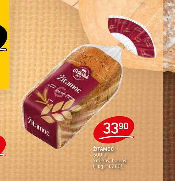 ŽITAMOC 500 g krájený, balený 