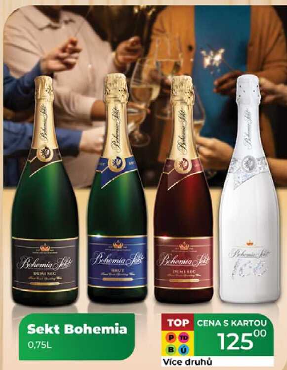 Sekt Bohemia 0,75L  