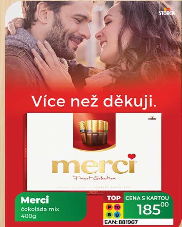 Merci čokoláda mix 400g 