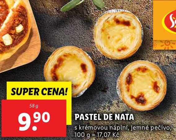 PASTEL DE NATA, 58 g