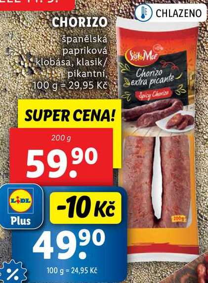 CHORIZO, 200 g