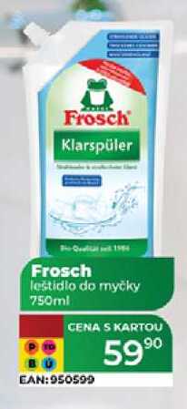 Frosch leštidlo do myčky 750ml 