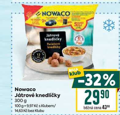 Nowaco Játrové knedlíčky 300 g  
