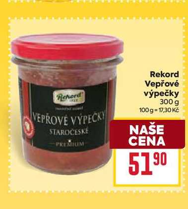 Rekord Vepřové výpečky 300 g