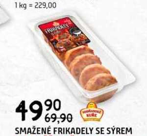 SMAŽENÉ FRIKADELY SE SÝREM 