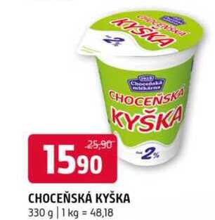 CHOCEŇSKÁ KYŠKA 330 g 