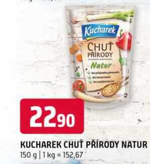 KUCHAREK CHUŤ PŘÍRODY NATUR 150 g