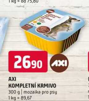AXI KOMPLETNÍ KRMIVO 300 g