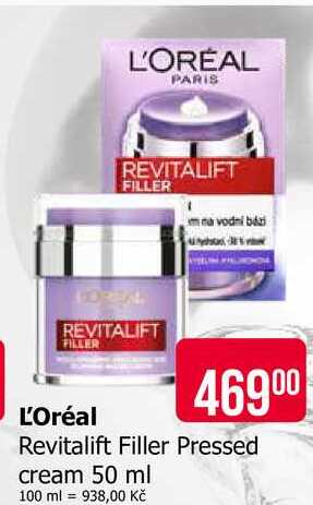 L'ORÉAL Revitalift Filler Pressed cream 50 ml 