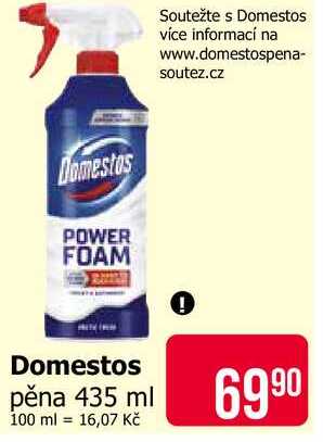 Domestos pěna 435 ml 