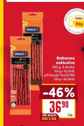 Kabanos exklusive 120 g