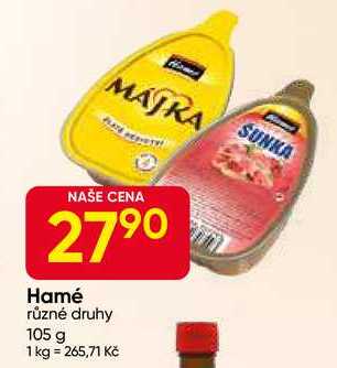 Hamé různé druhy 105 g