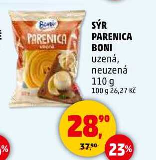 SÝR PARENICA BONI uzená, 110 g 