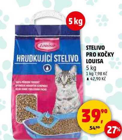 STELIVO PRO KOČKY LOUISA, 5 kg 