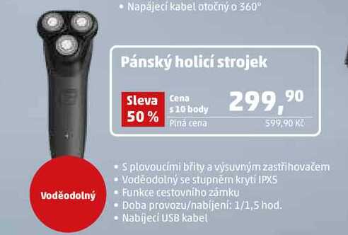 Pánský holicí strojek 