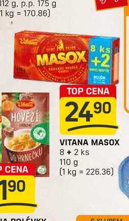 VITANA MASOX 8+ 2 ks 110 g