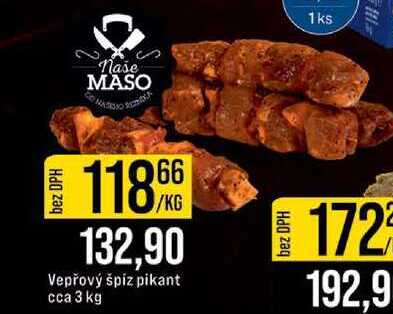 Vepřový špiz pikant 1 kg 