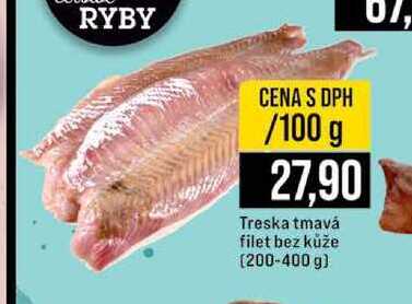 Treska tmavá filet 100 g 