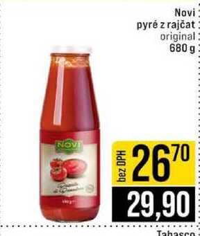 Novi pyré z rajčat original 680 g  