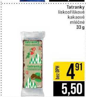 Tatranky liskooříškovė 33 g