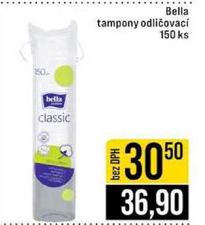 Bella odličovací tampony 120 ks