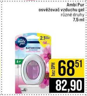 Ambi Pur osvěžovač vzduchu gel různé druhy 7,5 ml  