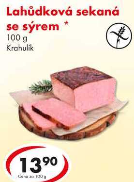 Lahůdková sekaná se sýrem, 100 g