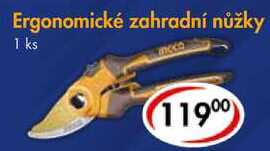 Ergonomické zahradní nůžky 