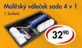 Malířský váleček sada 4 v 1 