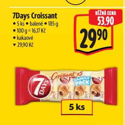 7Days Croissant 5 ks 