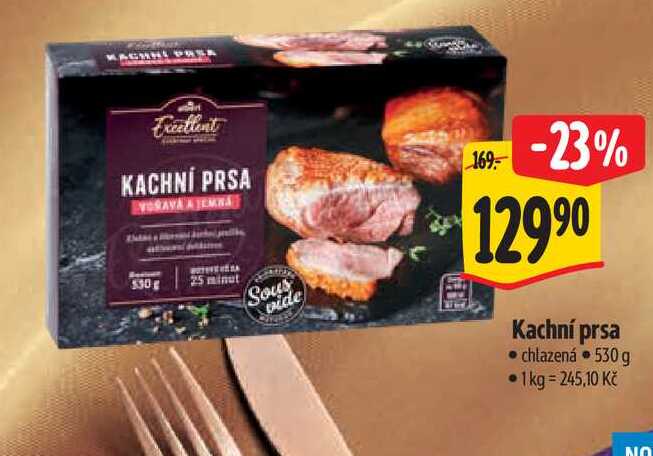   Kachní prsa 530 g