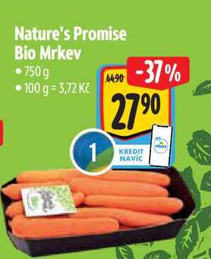 Nature's Promise Bio Mrkev  750 g 
