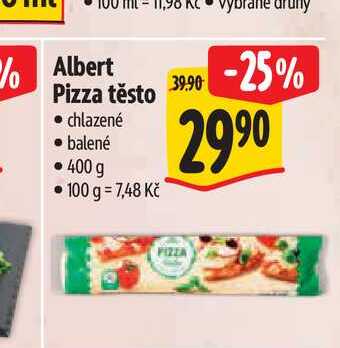   Albert Pizza těsto  400 g