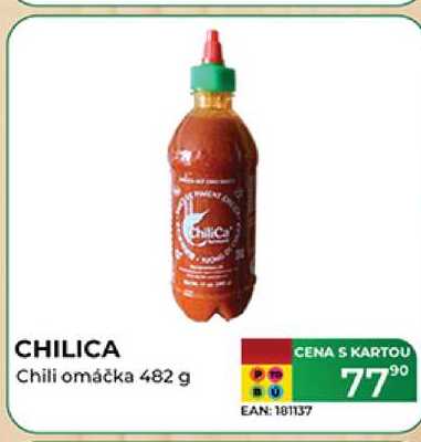 CHILICA Chili omáčka 482 g 