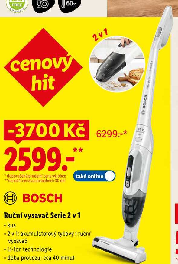 Ruční vysavač Serie 2 v 1 