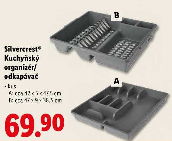 Silvercrest Kuchyňský organizér/odkapávač 