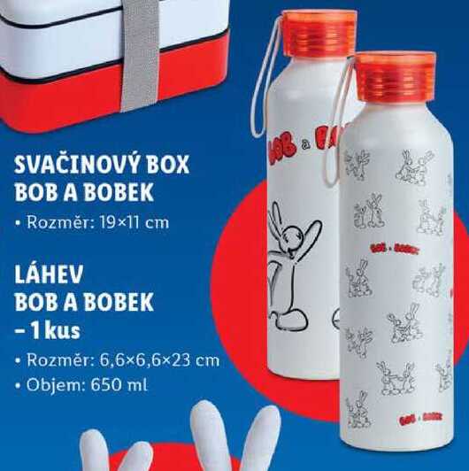 LÁHEV BOB A BOBEK - 1 kus 