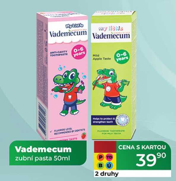 Vademecum zubní pasta 50ml 
