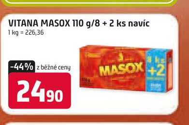 VITANA MASOX 110 g/8 + 2 ks navíc 
