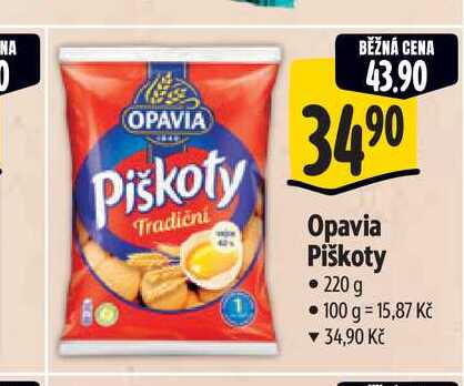   Opavia Piškoty  220 g 