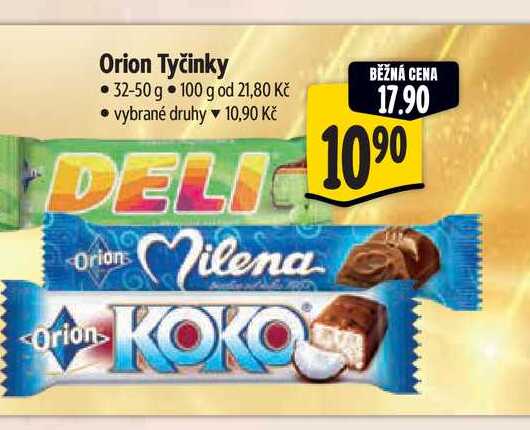 Orion Tyčinky 32-50 g  