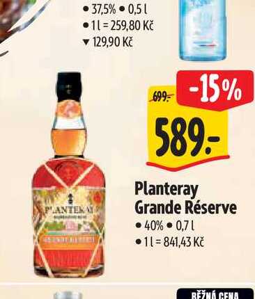   Planteray Grande Réserve 0,7 l
