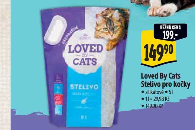   Loved By Cats Stelivo pro kočky 5 l
