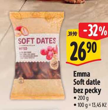   Emma Soft datle bez pecky 200 g 