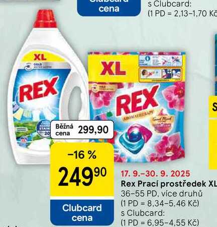 Rex Prací prostředek XL, 36-55 PD 