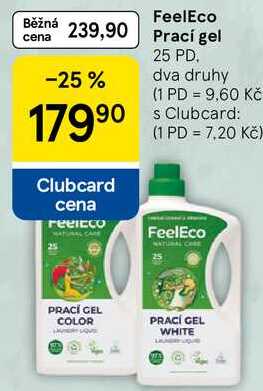FeelEco Prací gel, 25 PD