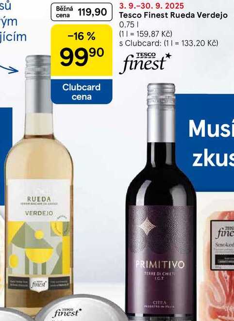 Tesco Finest Rueda Verdejo, 0.75 l