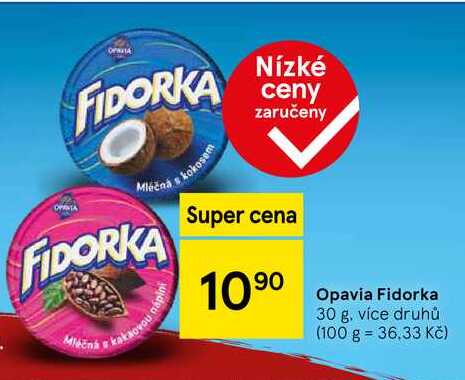 Opavia Fidorka, 30 g 